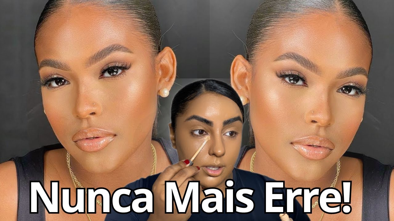 Começando do Zero: Maquiagem Simples e Linda para Pele Negra e Pele Morena!