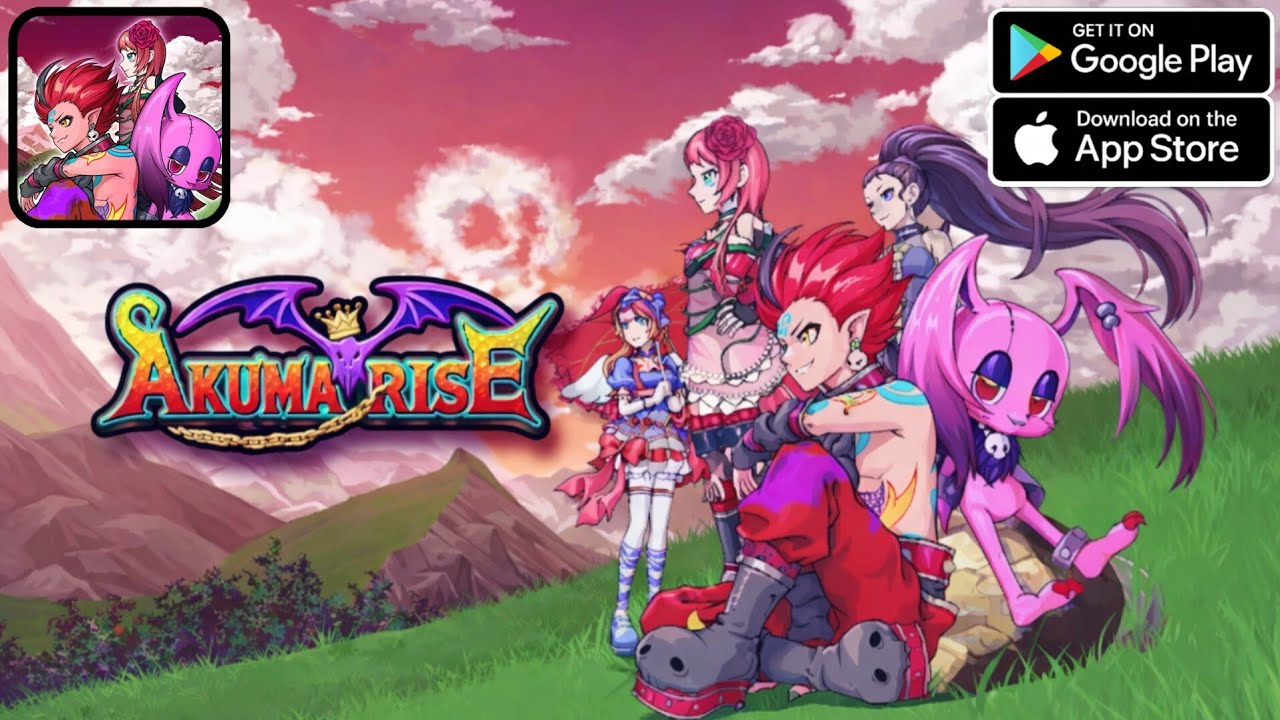 🌑 RPG Akuma Rise – Dark Fantasy RPG with 3 Princesses! 👸⚔️