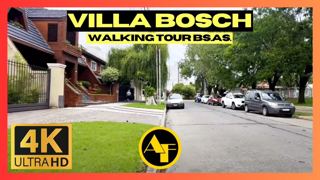 Walking Tour Bs.As. - VILLA BOSCH, Tres de Febrero