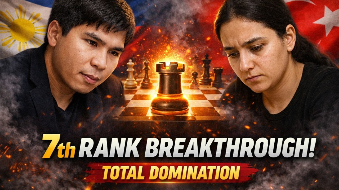 Seventh-Rank Invasion! Wesley So Hunts Down His Opponent in a Ruthless Finish