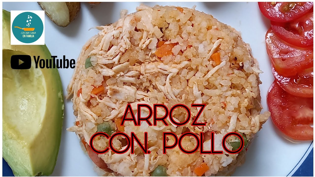 como hacer ARROZ con POLLO 🐔 muy FÁCIL y delicioso en CASA 🏡