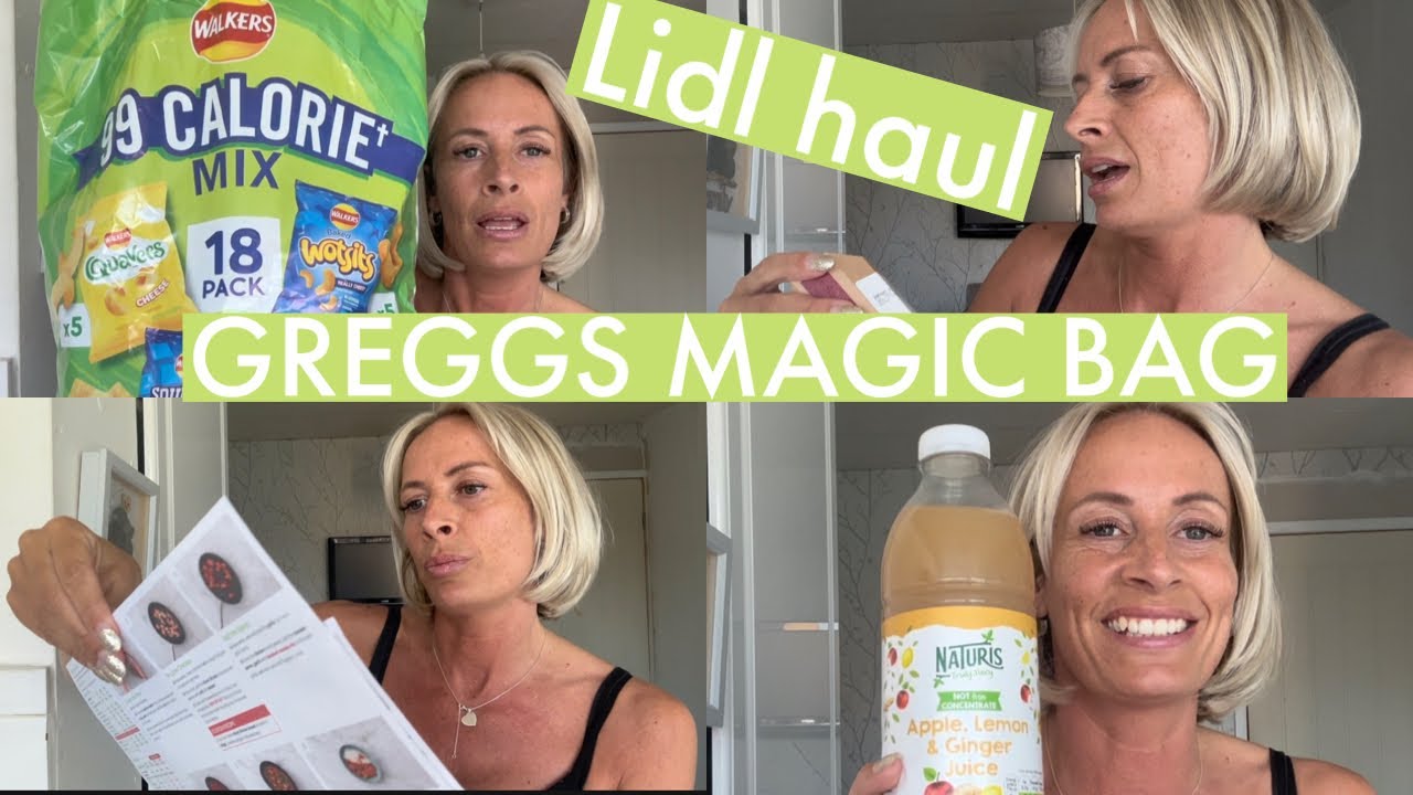 TOO GOOD TO GO GREGGS MAGIC BAG | LIDL FOOD HAUL | ICELAND BITS | HELLO FRESH DINNERS