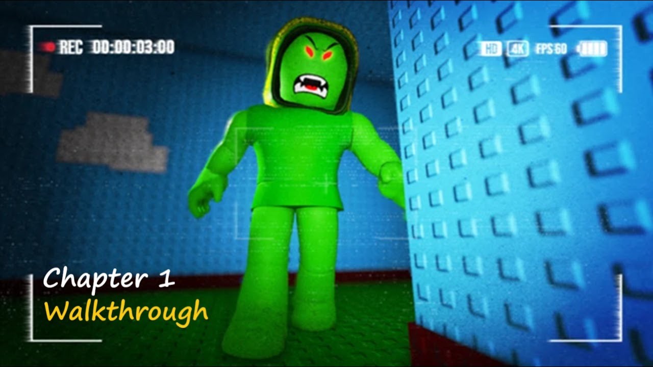 Roblox - Escape Green Bean [Chapter 1] - Full Walkthrough