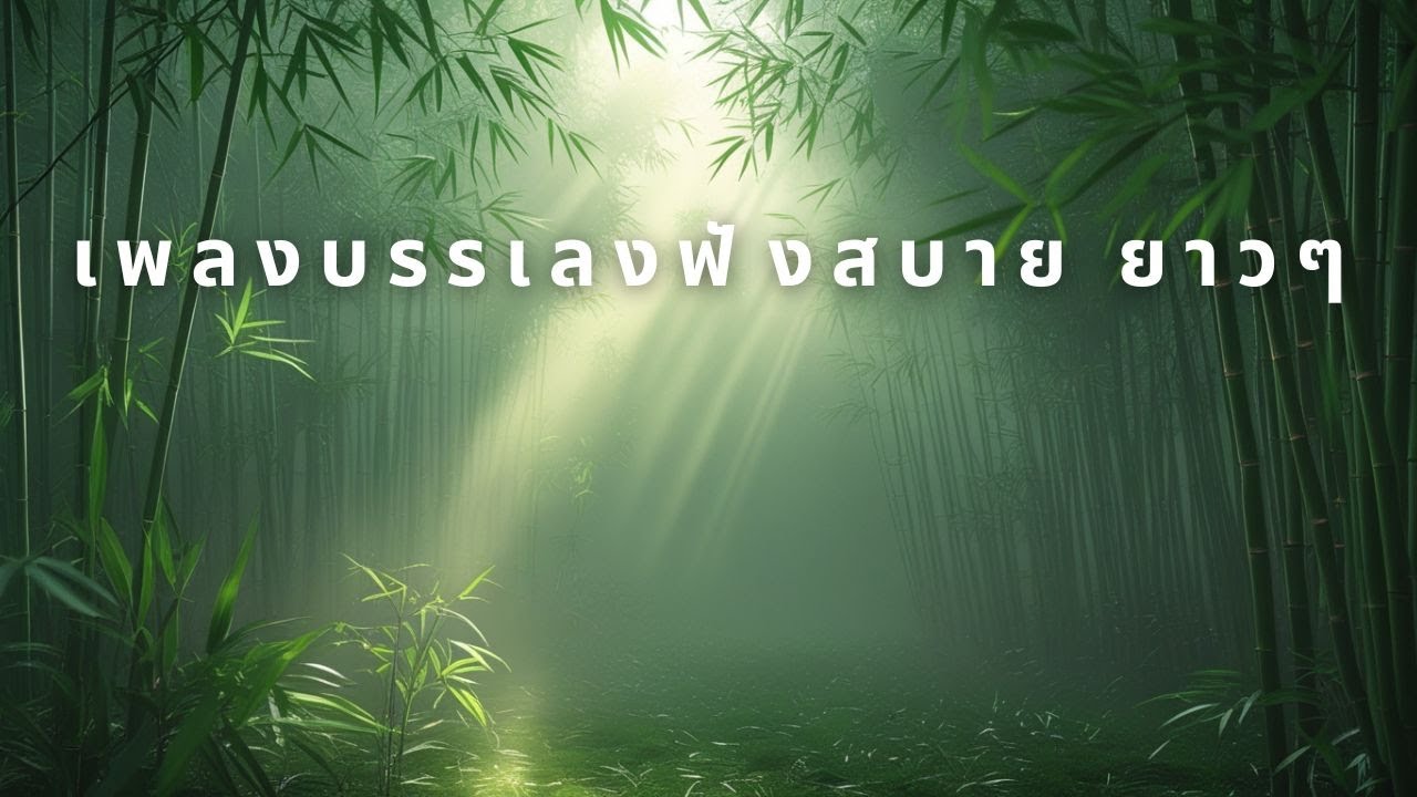 เพลงบรรเลงผ่อนคลาย เสริมสมาธิทำงาน 📚 | Deep Focus Instrumental สำหรับโฟกัสงานยาว ๆ