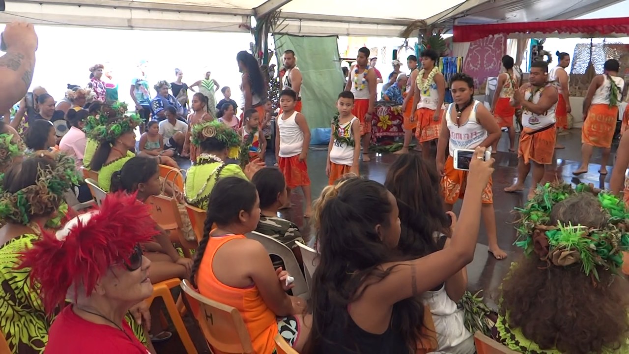 Prestation au HEIVA de RIMA Mamao Papeete Maumau Fenua le 7 juillet 2017
