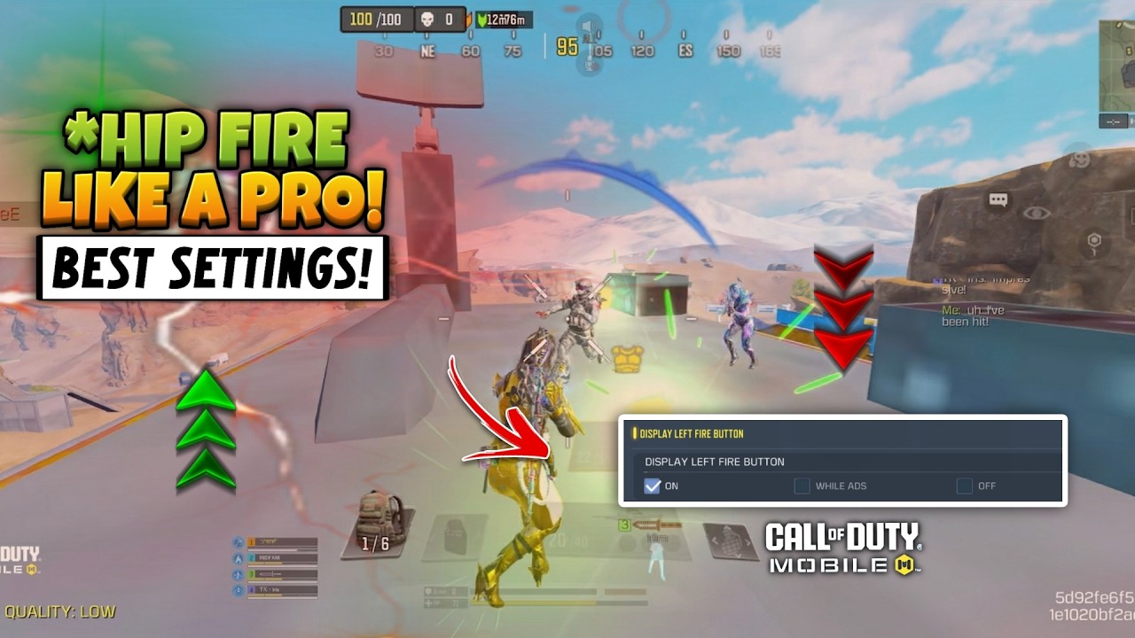 Master Hip-Fire Like a Pro! Best Settings & Tips for Close-Range Fights – COD Mobile Battle Royale!