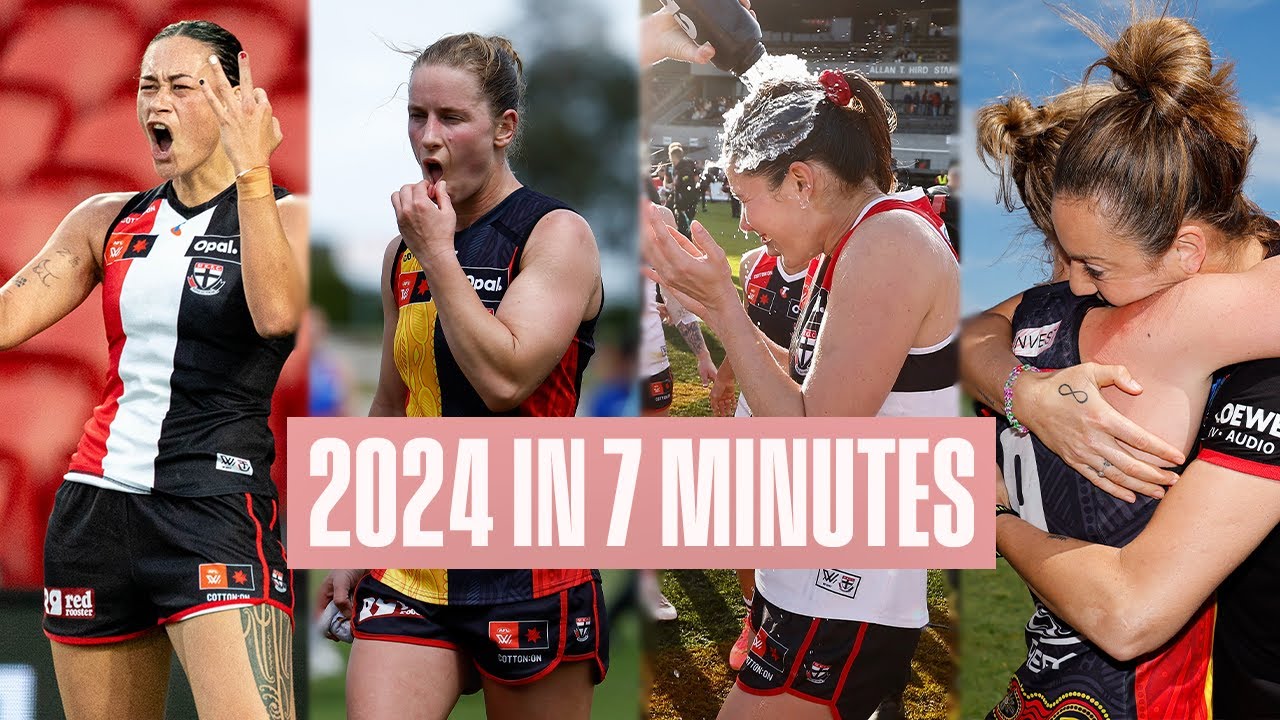 2024 AFLW Recap: All the Action in ONLY 7 Minutes!