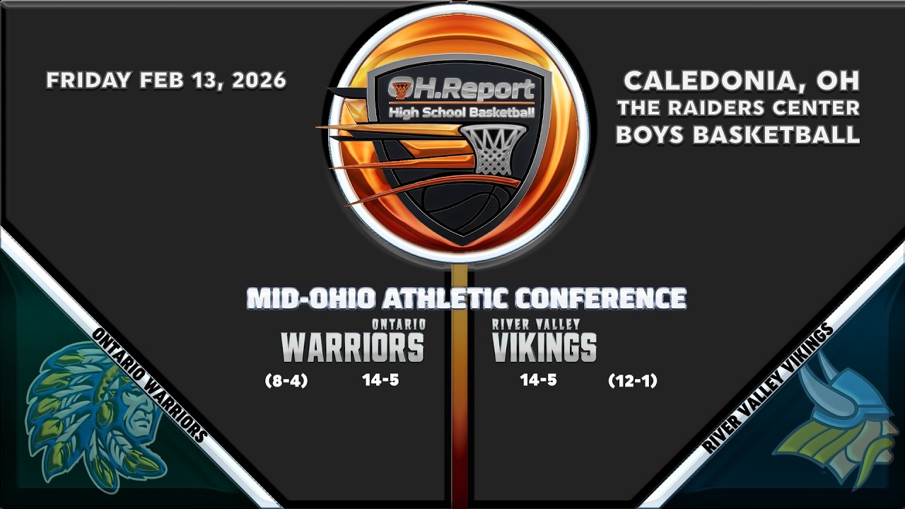 Ontario (14-5) @ River Valley (14-5) - MOAC Boys Hoops