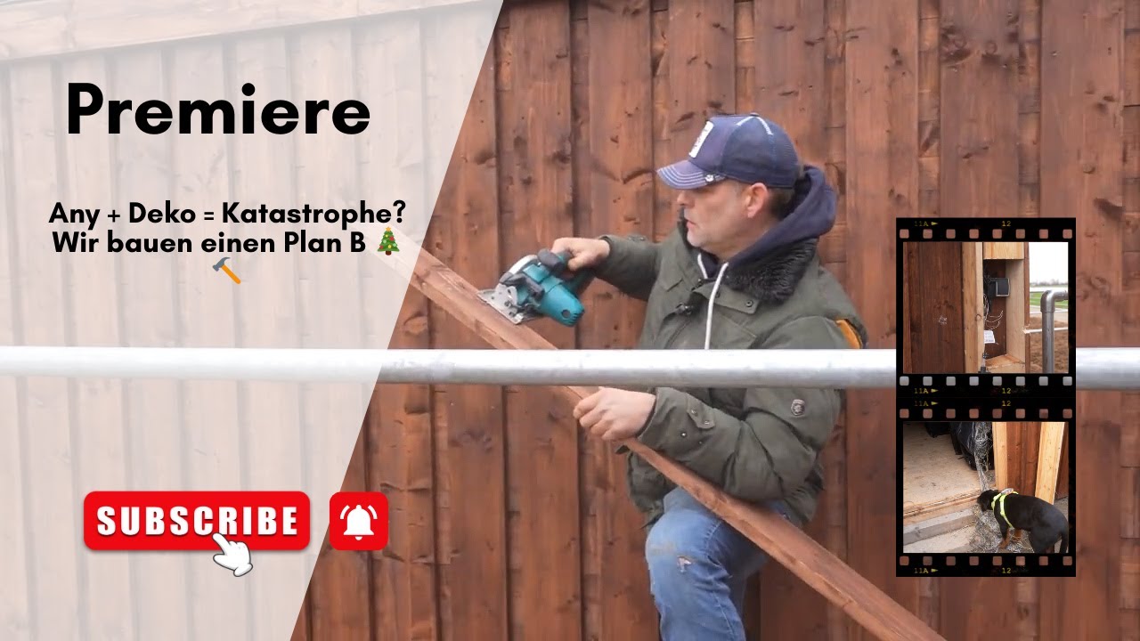 Any + Deko = Katastrophe? Wir bauen einen Plan B 🎄🔨