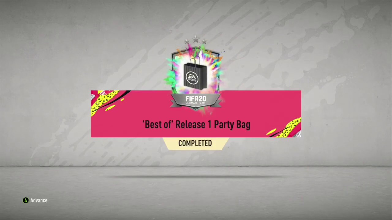 GUARANTEED PARTY BAG SBC PACK!! FIFA 20 ULTIMATE TEAM