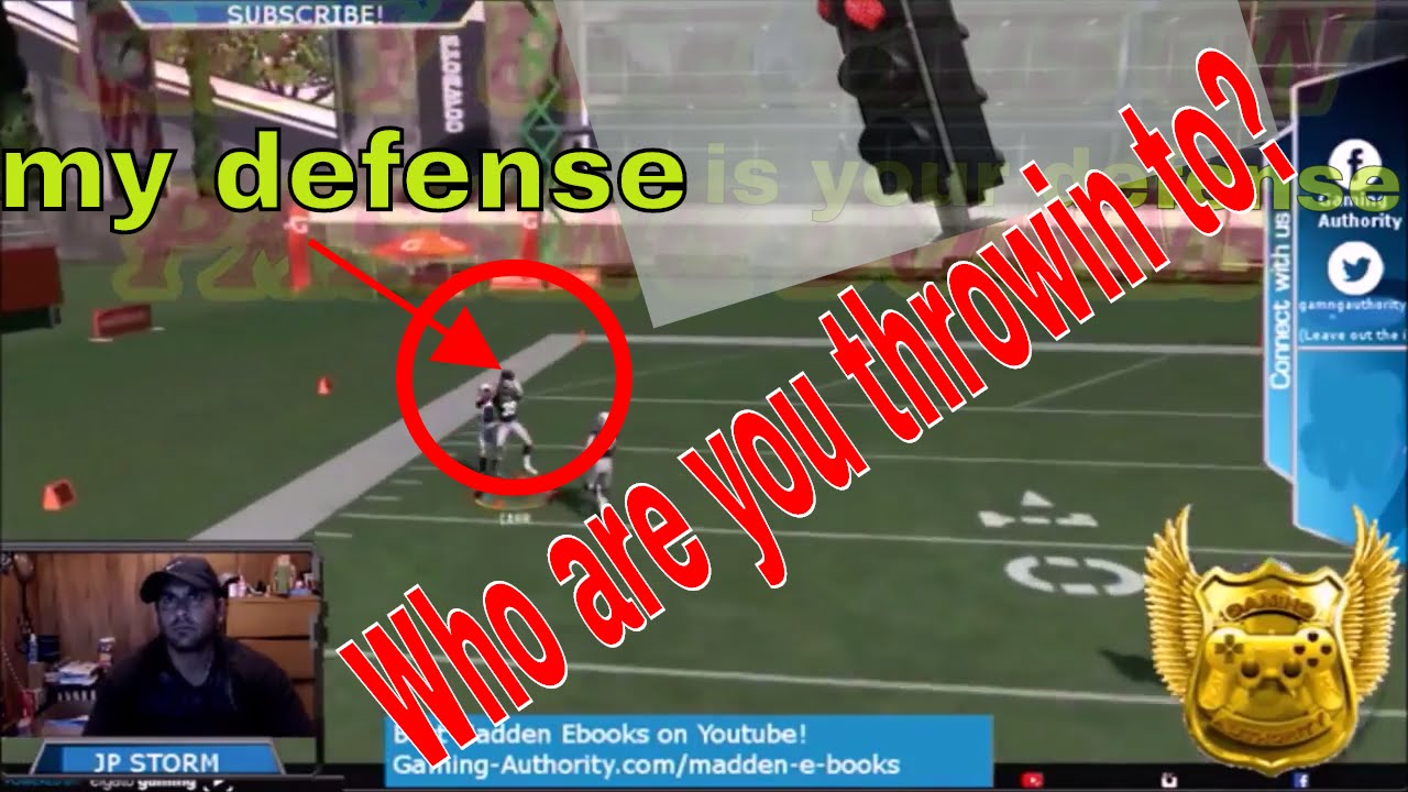 MADDEN 17: BEST COVERAGE FROM NICKEL 2-4-5 DBL A GAP, BEST COVERAGE PLAY THAT KEEPS THEM THINKING