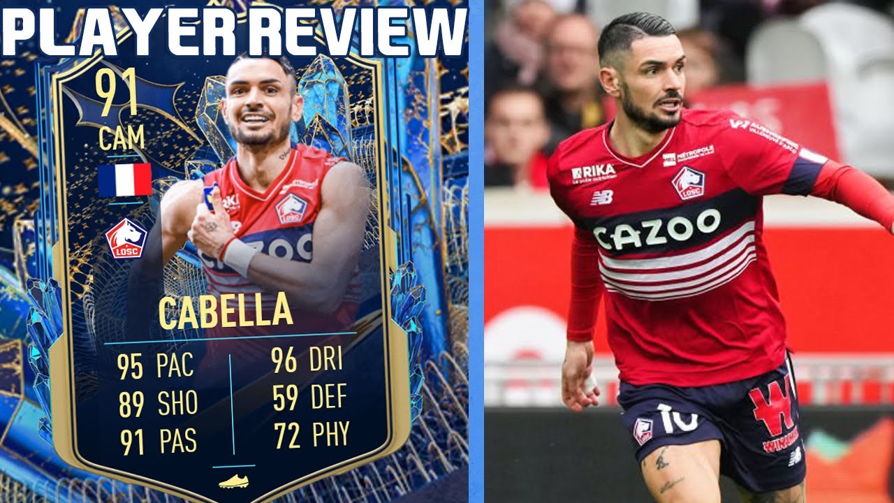BROKEN CARD! 91 TOTS CABELLA PLAYER REVIEW! FIFA 23 ULTIMATE TEAM