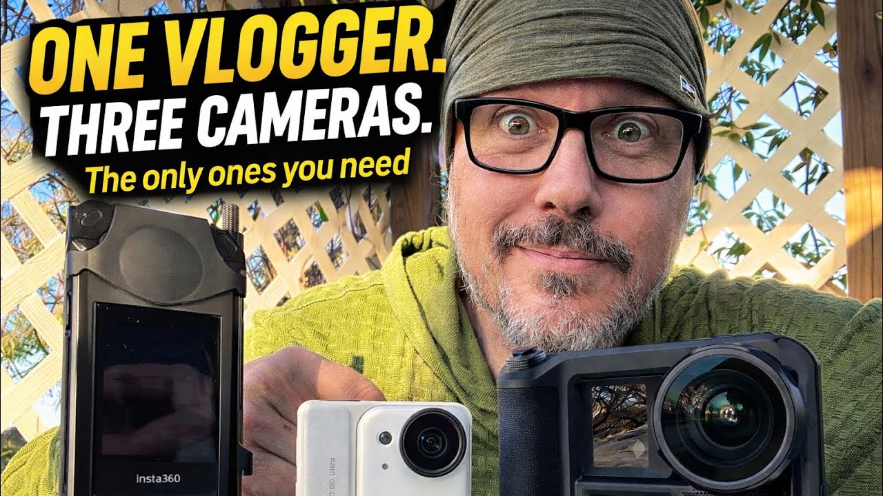 One Vlogger, Three Cameras – The Only Insta360 Cameras You Need for Vlogging 