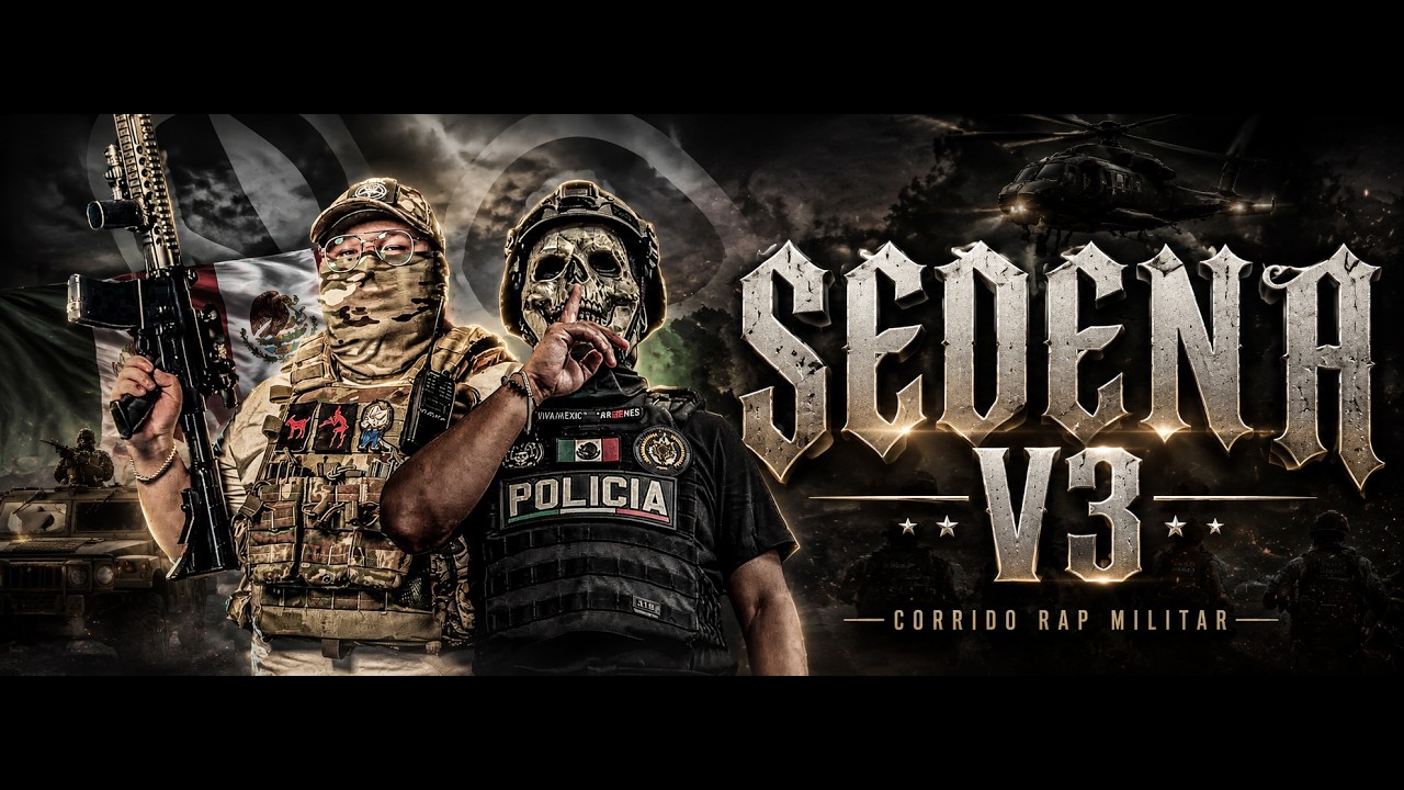 SEDENA V3 - El Rap M&aacute;s B&eacute;lico de M&eacute;xico (Video Oficial) / Jan Glack ft. Ese Gorrix