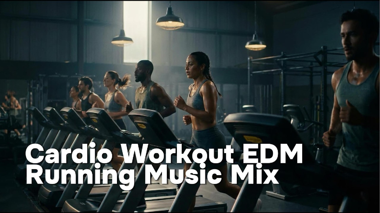 1 Hour Running EDM Mix | 130 BPM Cardio Workout Music