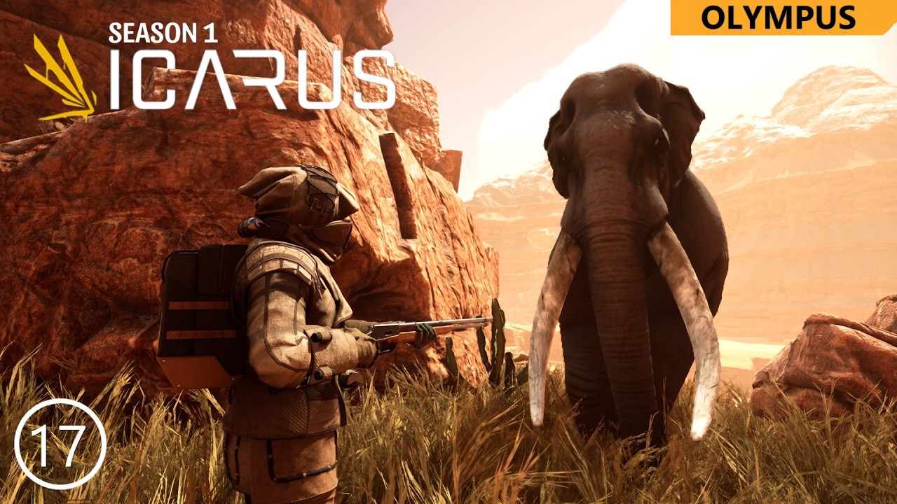 Enzyme Geyser & Becoming a Desert Hunter! - Episode 17 (Icarus: Season 1 - Olympus)