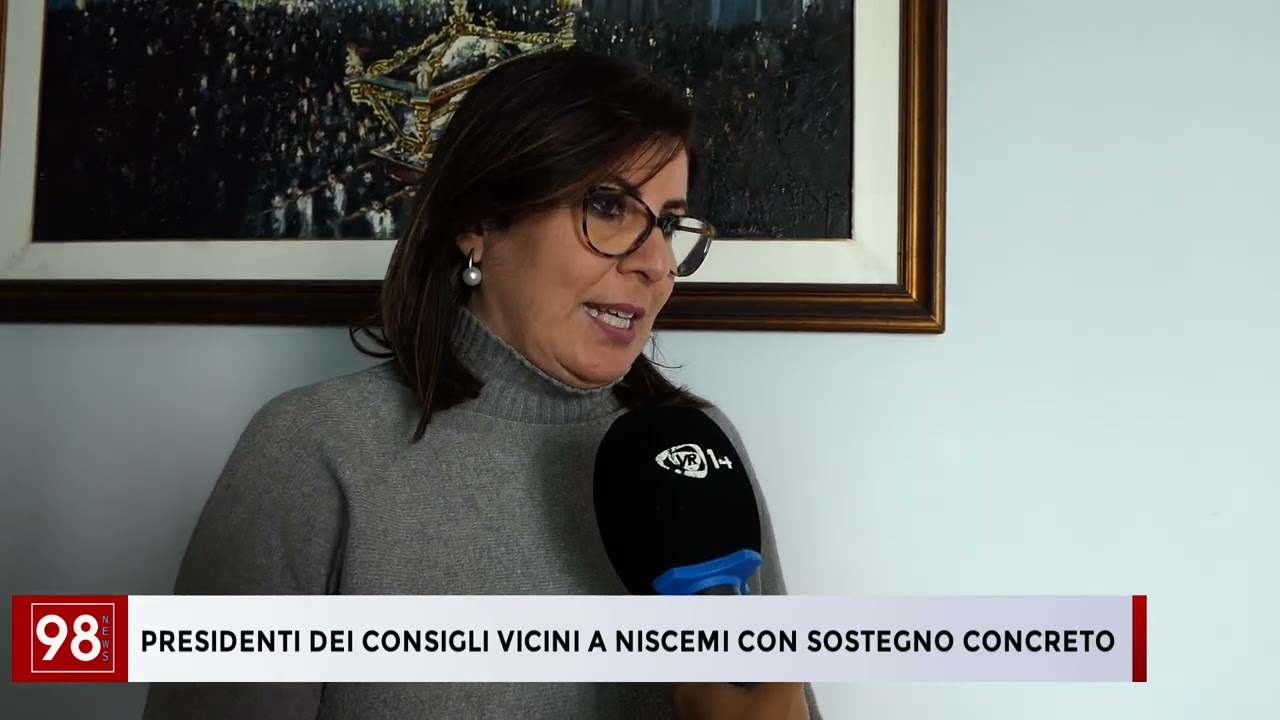 PRESIDENTI DEI CONSIGLI VICINI A NISCEMI CON SOSTEGNO CONCRETO