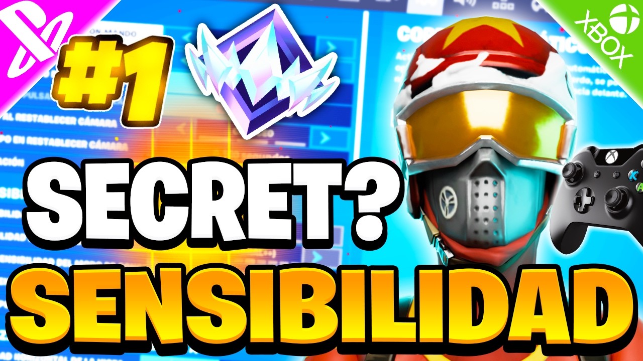 🎯La MEJOR SENSIBILIDAD y CONFIGURACI&Oacute;N para MANDO Fortnite (PS4/PS5/XBOX/PC) Tips y Guia