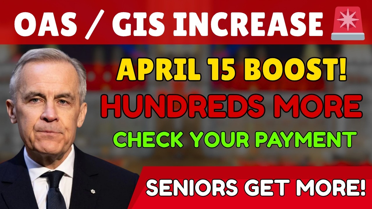 🚨 Canadian Seniors: OAS & GIS Payments Increase April 15 &mdash; Get Hundreds More!