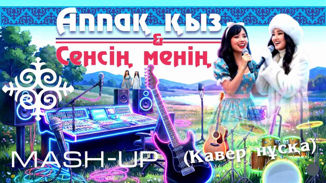 Аппақ қыз & Сенсің менің | КАВЕР МЭШАП | Ән_AIтам