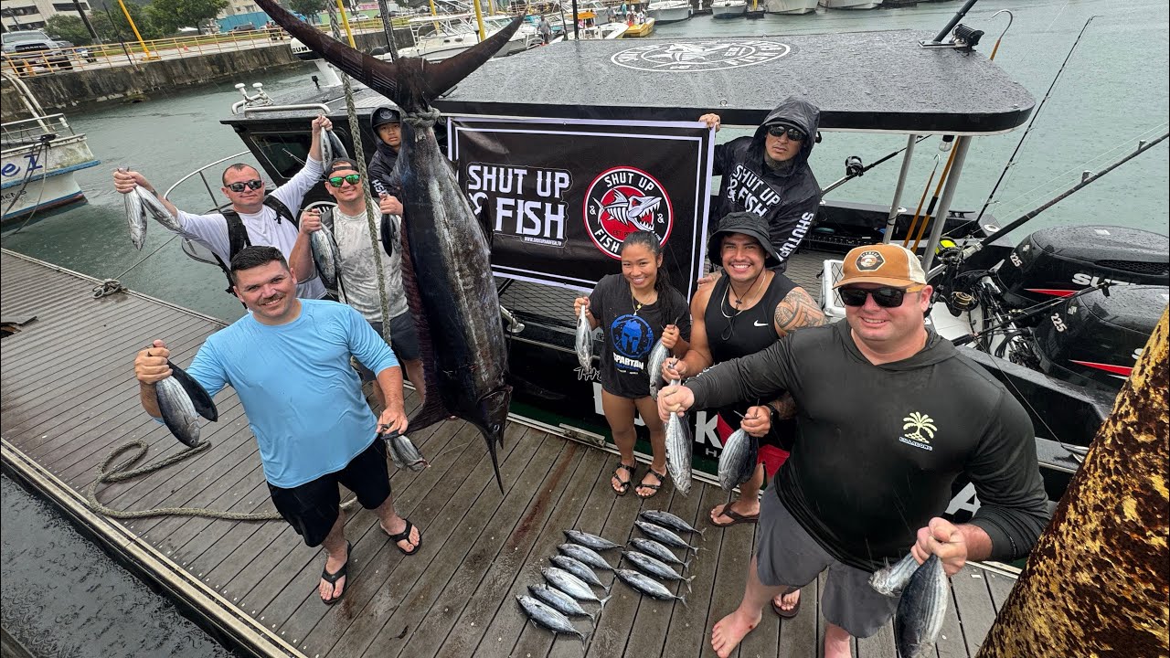 Грандиозная рыбалка на Гуаме | Марлин и тунец в действии! #fishingcharter #guamfishing