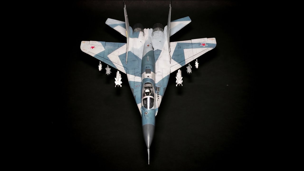 МиГ-29 СМТ | Сборка модели от фирмы Zvezda 1/72 | Mr.Motochkin
