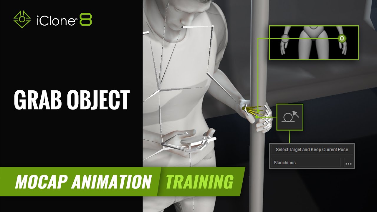 Ways to Maintain Target Reach Offset for Object Movement | Mocap Animation Course | iClone 8