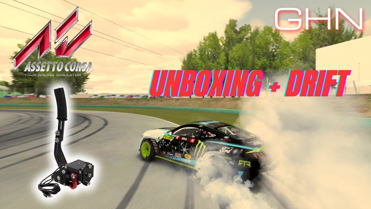 UNBOXING E TESTES DO FREIO DE MÃO DO ALIEXPRESS | ASSETTO CORSA | LOGITECH G29
