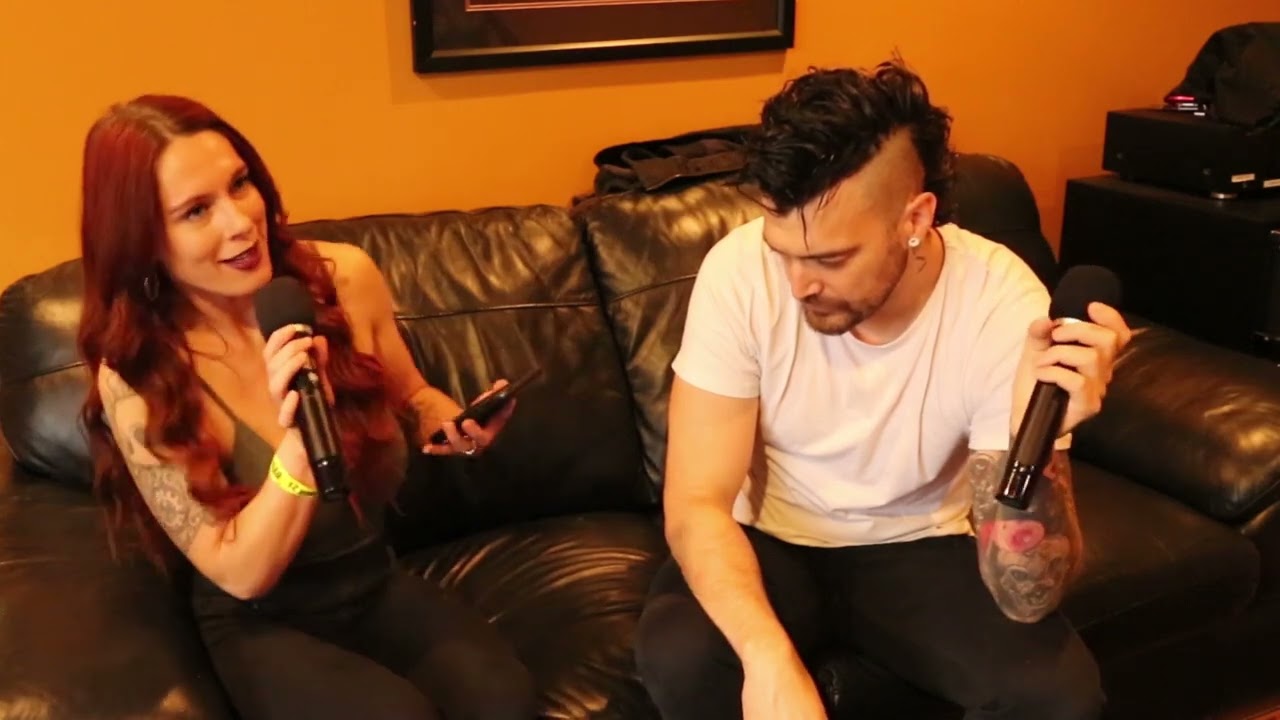 Rock Girl Jordan Interviews Dustin Bates - Starset - FM99 WNOR