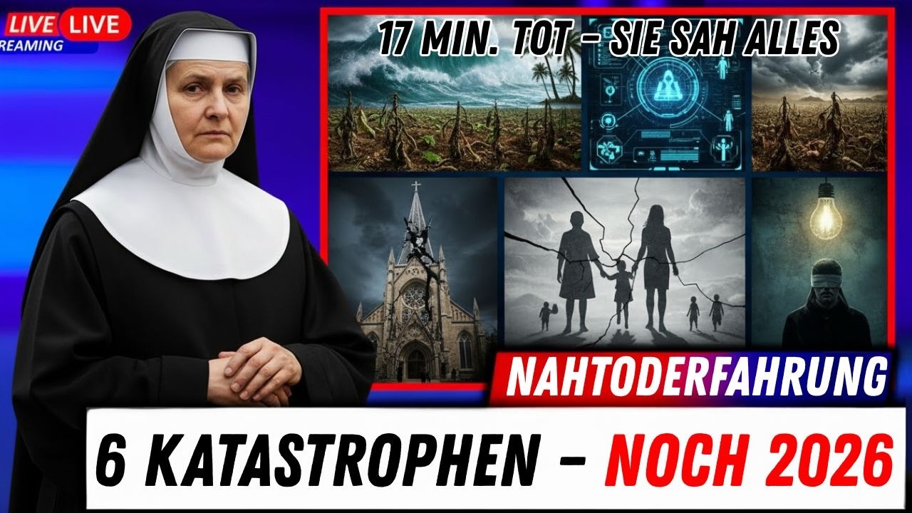 Ordensschwester stirbt 17 Minuten &ndash; Jesus zeigt ihr 6 Katastrophen vor Ende 2026