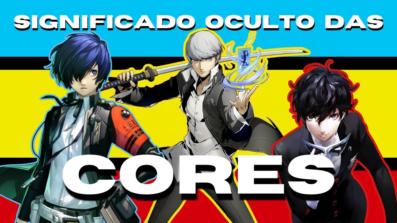 O sentido OCULTO das CORES em PERSONA