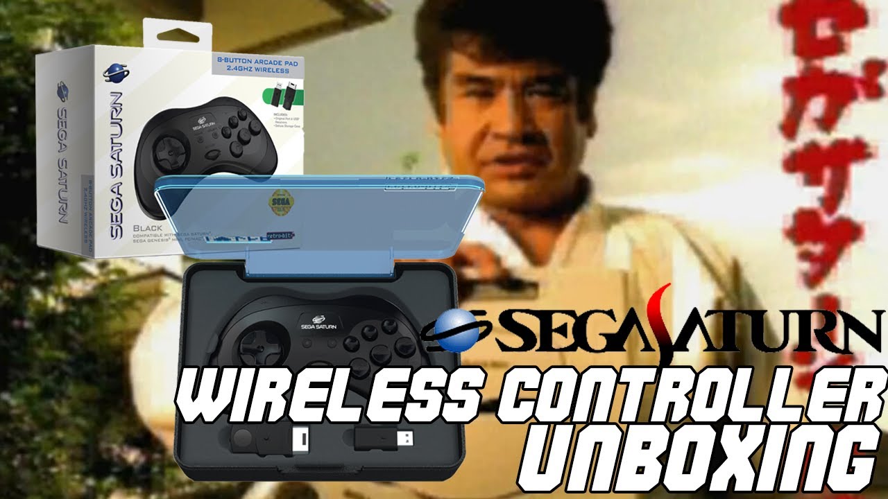 Unboxing the Retro-Bit Sega Saturn 2.4 Ghz Wireless controllers!