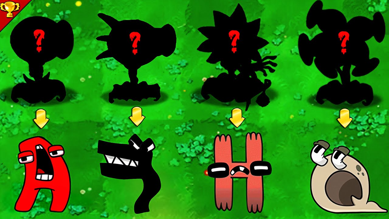 Plants vs Zombies : Who Can Beat Alphabet Lore ?