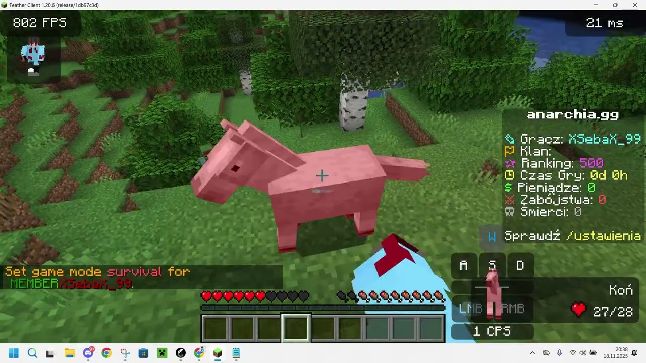 jak zrobic kostiumy na aternos