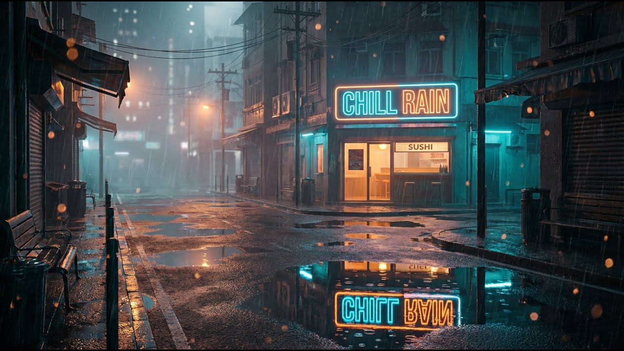 Rainy Sleep Vibes 🌧️ Soft Lofi Music for Peaceful Nights