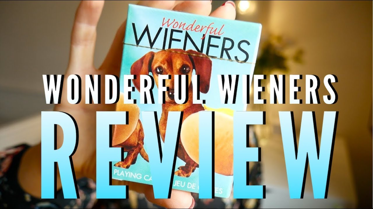 Wonderful Wieners Playing Cards - Deck Review By Caroline Ravn