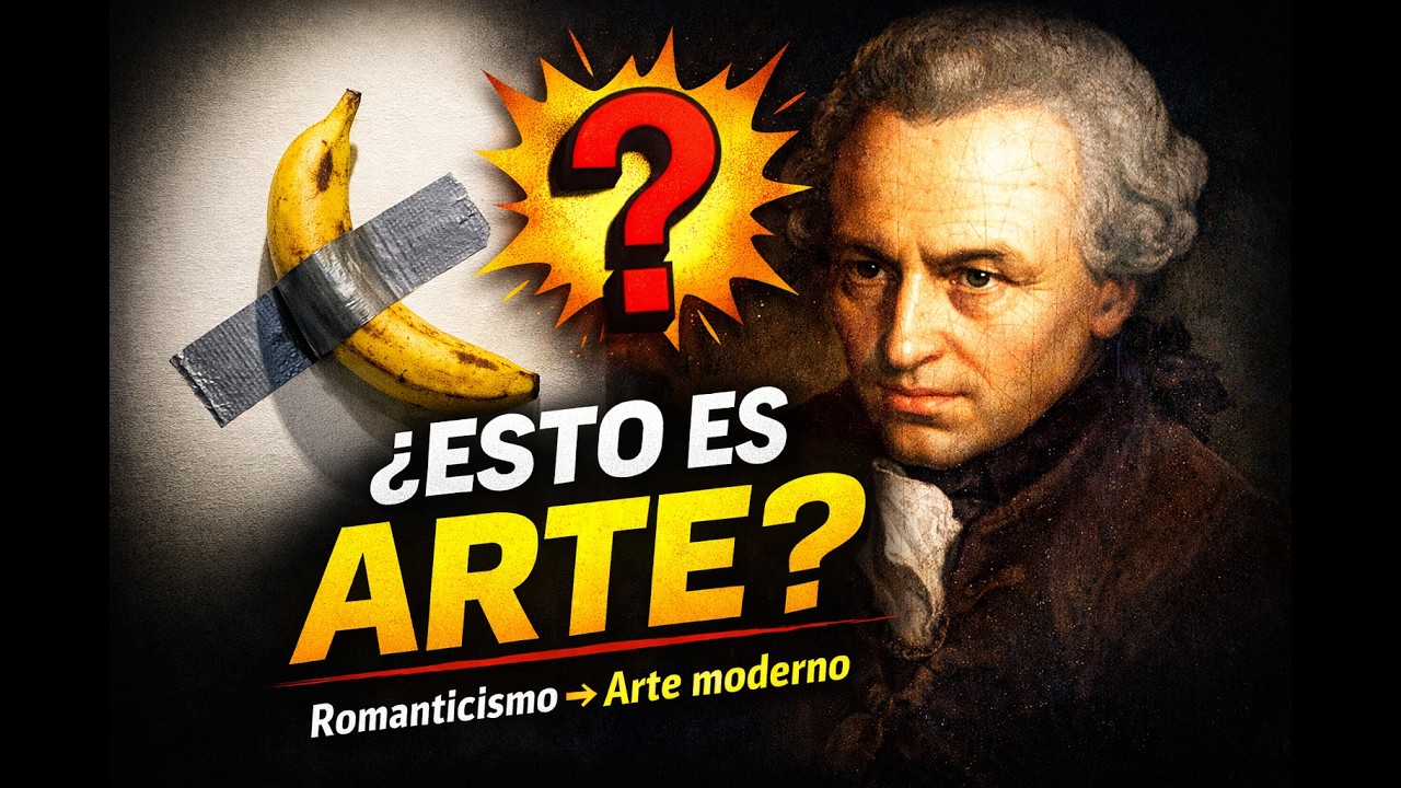 ¿Por qué un plátano hoy es arte? | Romanticismo, Kant y el mito del arte moderno