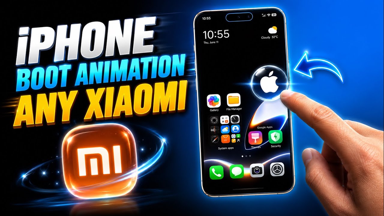Install iPhone Boot Animation On Any Xiaomi Devices