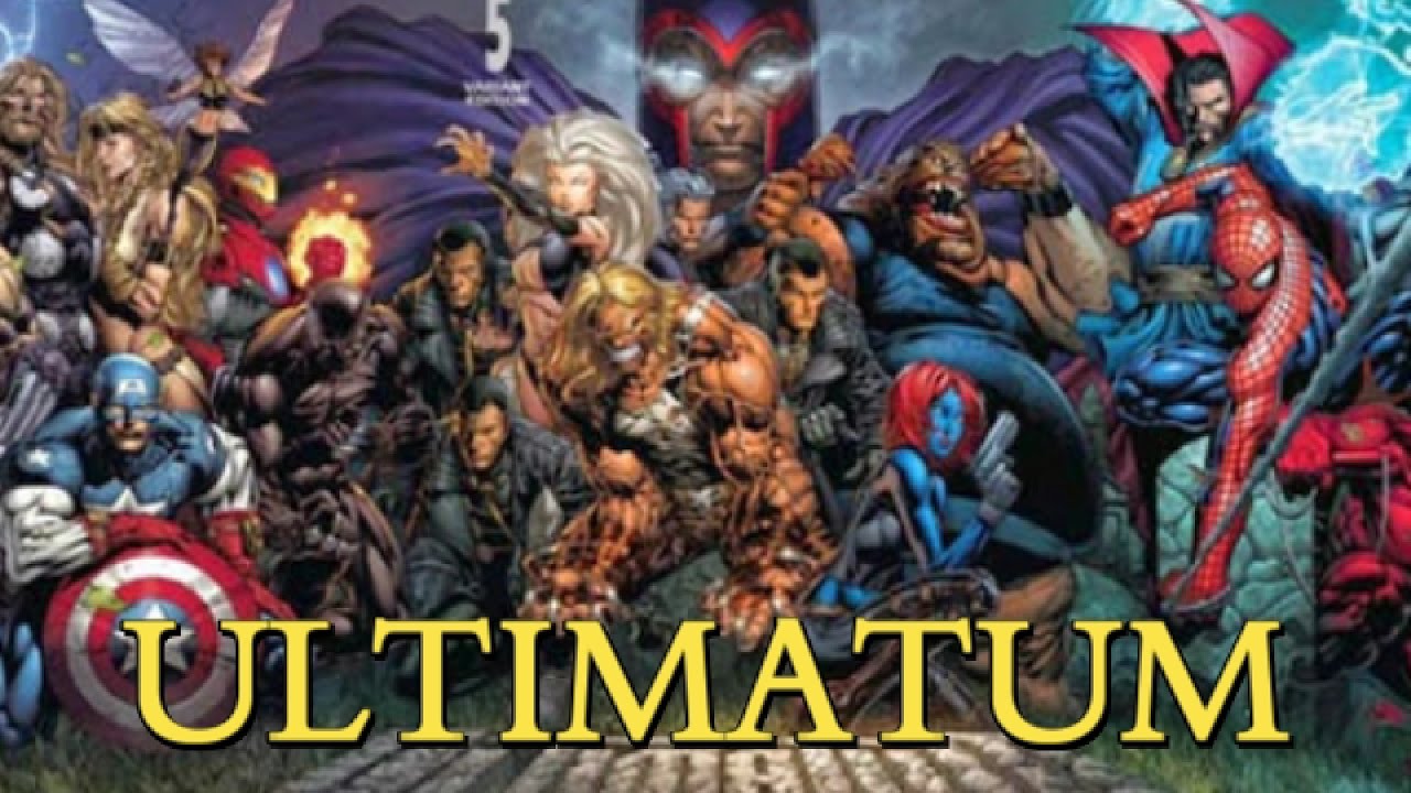 ULTIMATUM - LA PEOR MASACRE DE MARVEL - VENGADORES - X MEN - alejozaaap