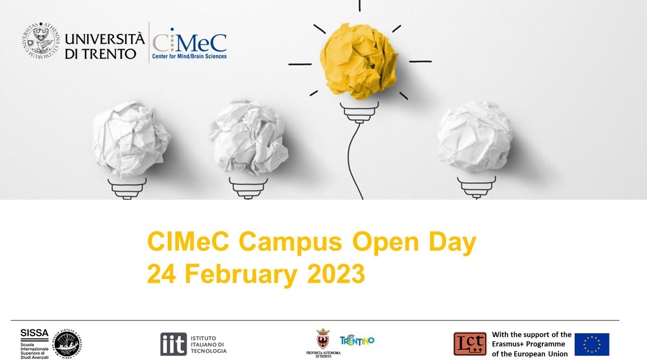 CIMeC Master's Open Day