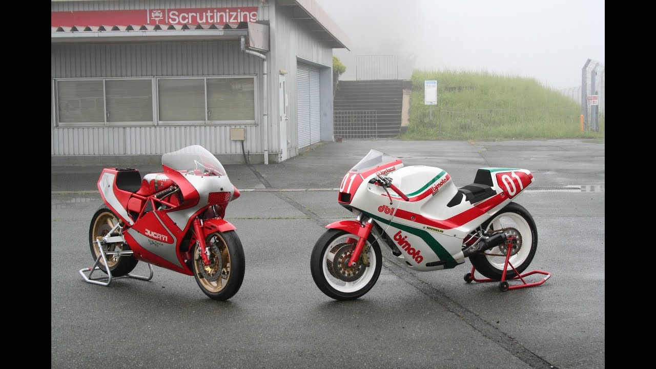 1986NCR750TT1 VS 1987BIMOTA DB1-FACTORY
