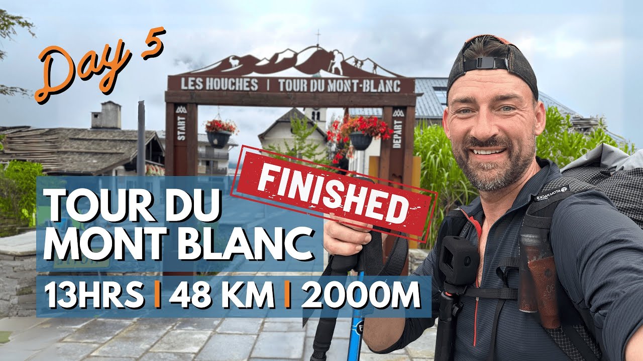 Final Day Tour Du Mont Blanc | Return to Les Houches | Day 5