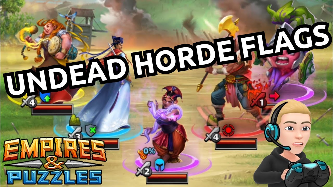 Top 25 Alliance Wars - Undead Horde - Praetorian Guardians vs Knah Becenoro - Empires And Puzzles