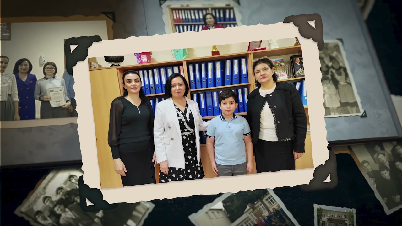 Bakı şəhəri 19 nömrəli məktəbin 60 illik yubileyinə həsr olunmuş videoçarx