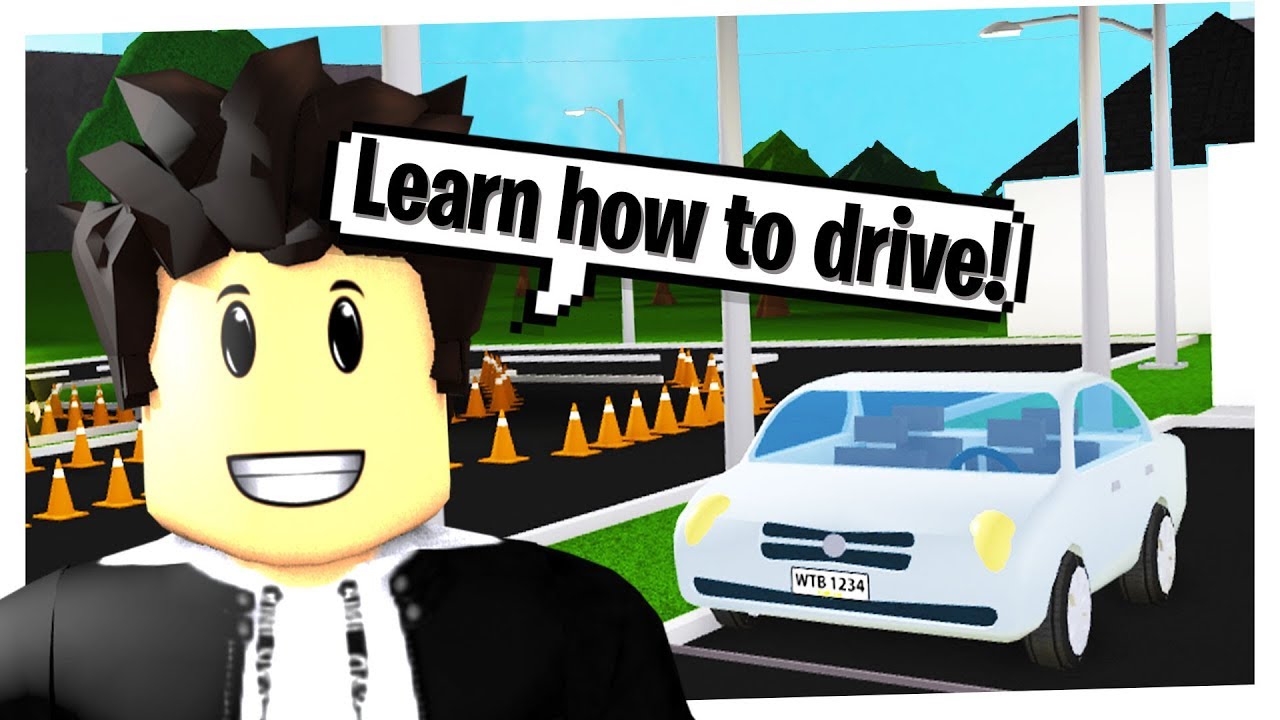 I BUILT A DRIVING SCHOOL IN BLOXBURG! 🏎️🚗🚙 - Teaching Amberry to Drive on Bloxburg!