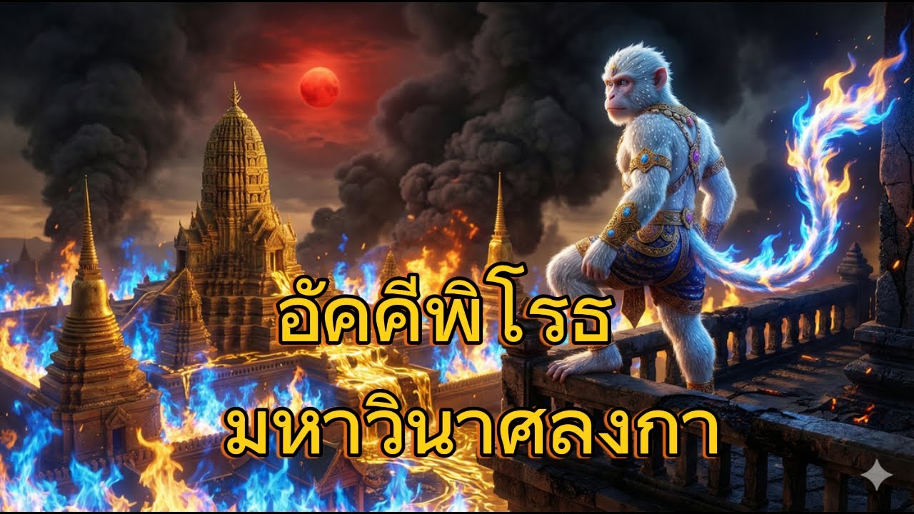 อัคคีพิโรธ: มหาวินาศลงกา | เมื่อหนุมานกลายเป็นเทพเจ้าผู้ทำลายล้าง (3D Cinematic)