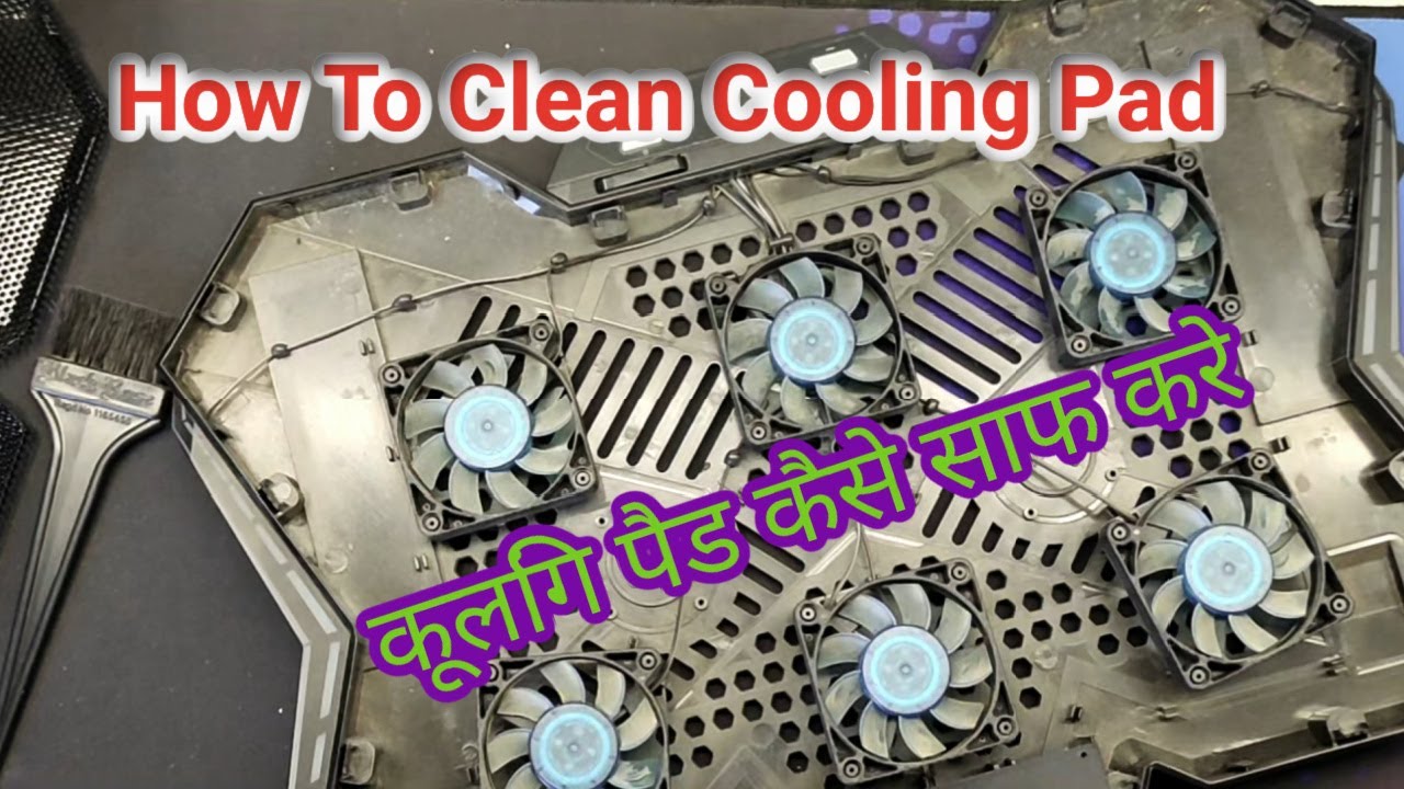 How to Clean Cooling Pad ...Tutorial..Cosmic byte