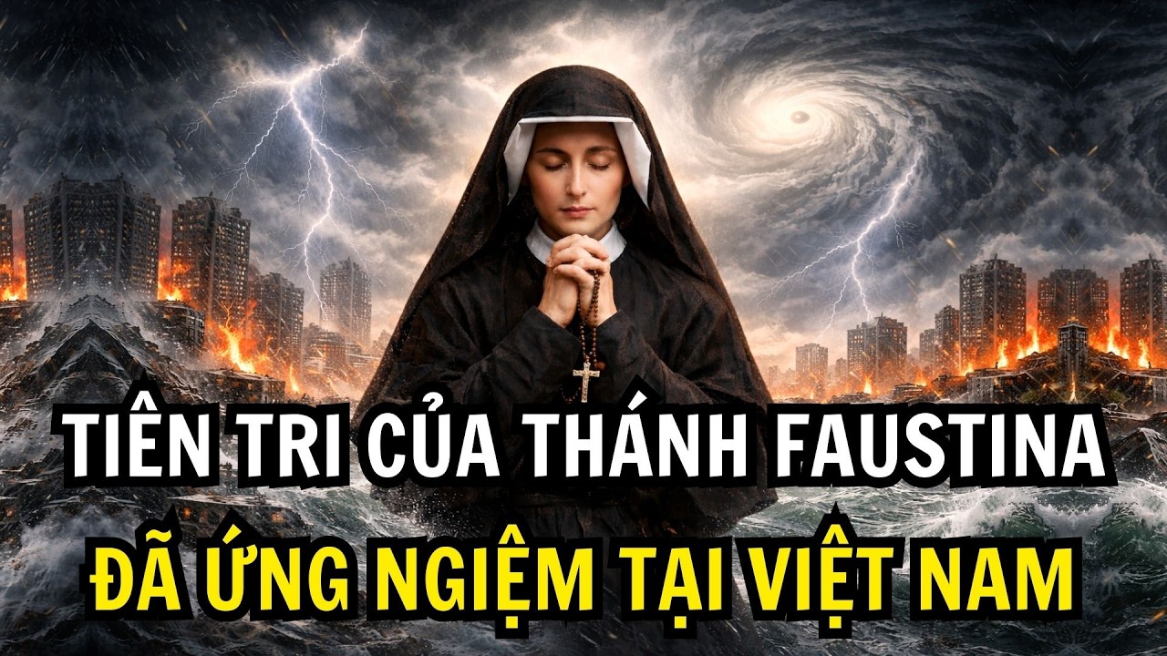 Lời Tiên Tri Kinh Hoàng Của Thánh Faustina Đã Thành Sự Thật Ở Việt Nam