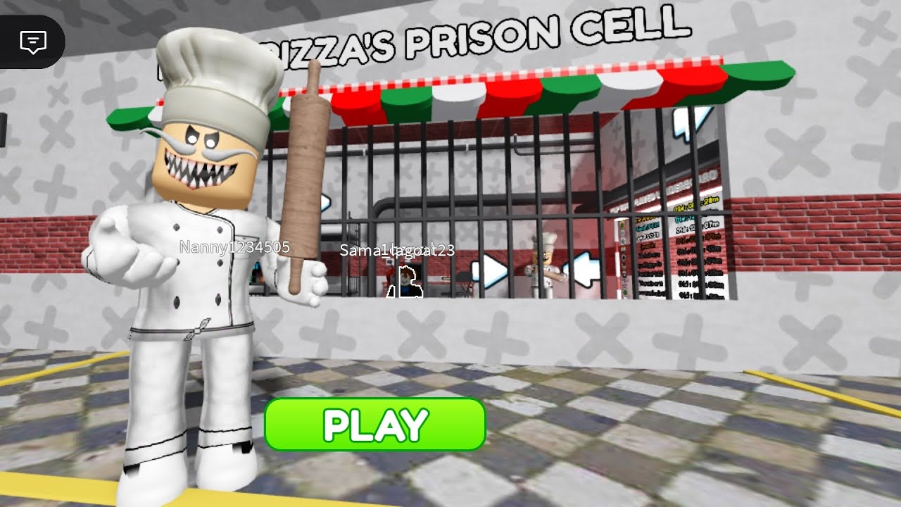 ESCAPE PAPA PIZZA 'S PIZZERIA ! ( SCARY OBBY ) Roblox Gameplay