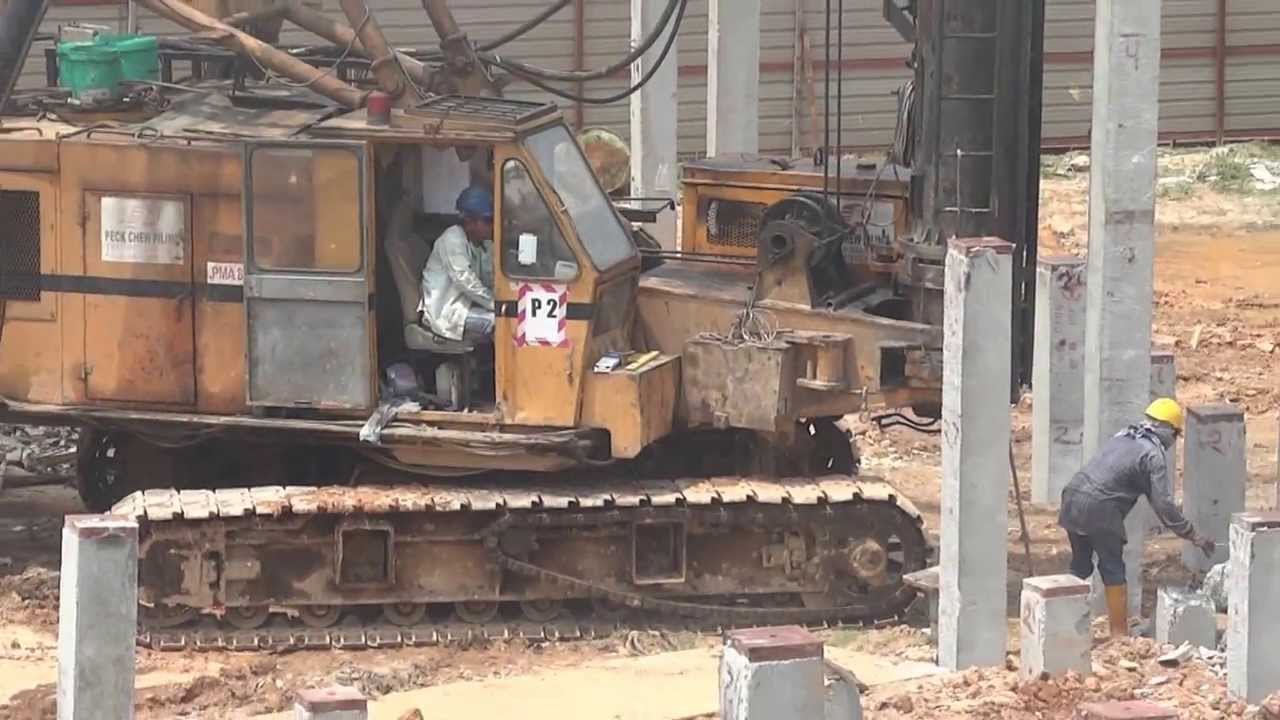 IPH vs BSP  hydraulics piling hammer.打桩.